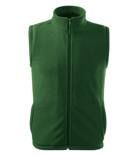 MALFINI Fleece mellény Next - Palackzöld | M