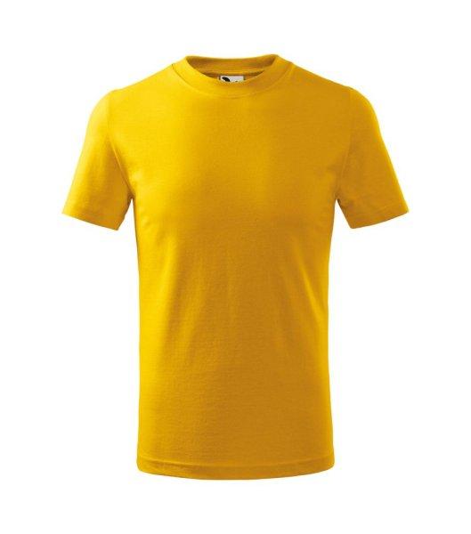 MALFINI Basic Gyermek póló - Sárga | 158 cm (12 éves)
