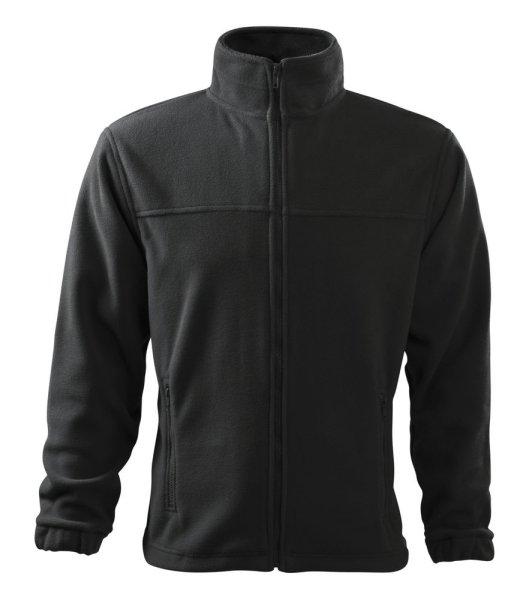 MALFINI Férfi fleece felső Jacket - Ebony gray | 2XL