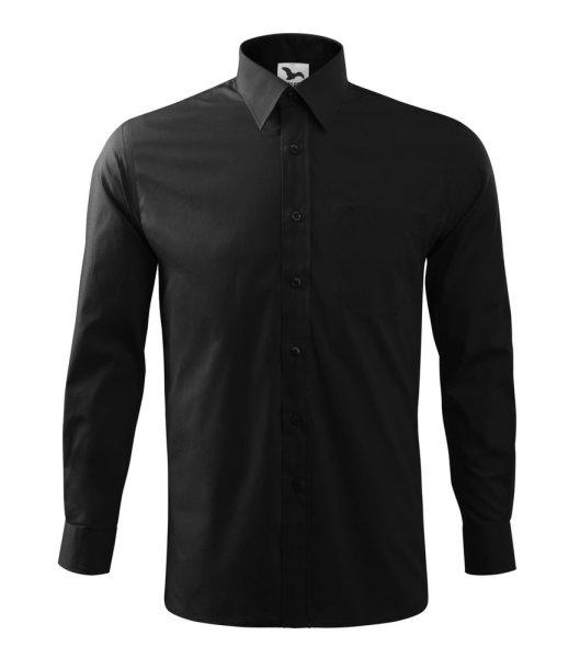 MALFINI Férfi ing Style Long Sleeve - Fekete | 2XL