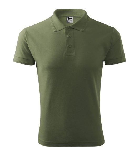 MALFINI Férfi galléros póló Pique Polo - Khaki | 3XL