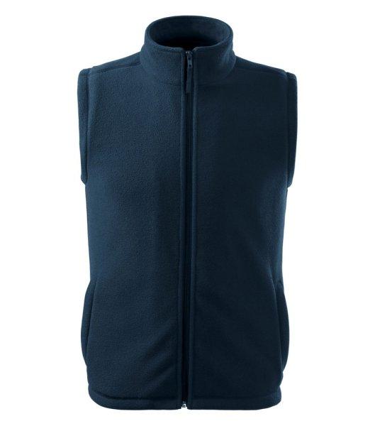 MALFINI Fleece mellény Next - Tengerészkék | 2XL