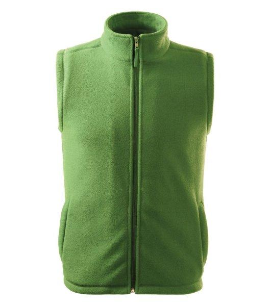 MALFINI Fleece mellény Next - Fűzöld | 2XL