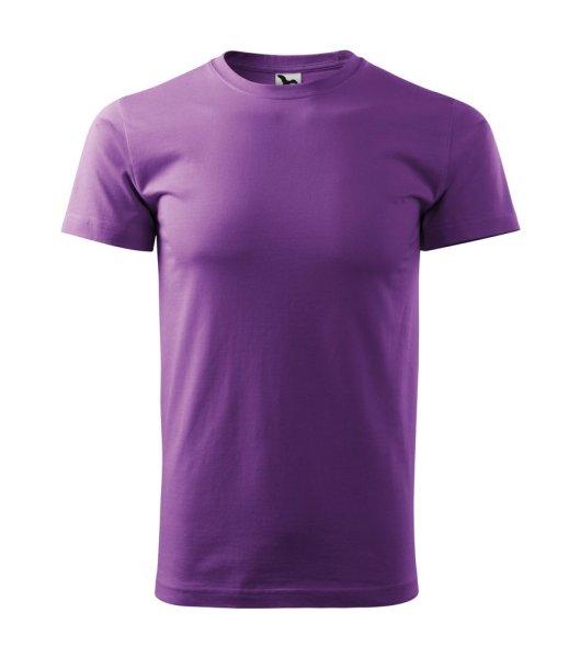 MALFINI Basic férfi póló - Lila | 4XL