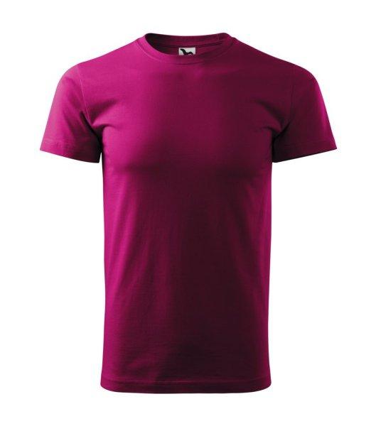 MALFINI Basic férfi póló - Világos fuksziaszín | 3XL