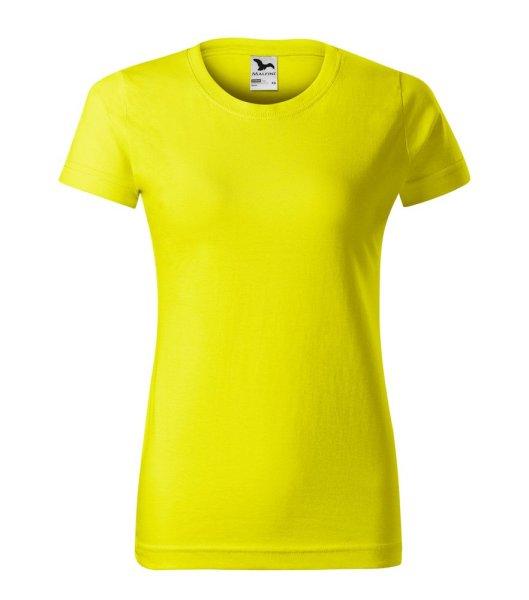 MALFINI Basic Női póló - Citromsárga | 2XL