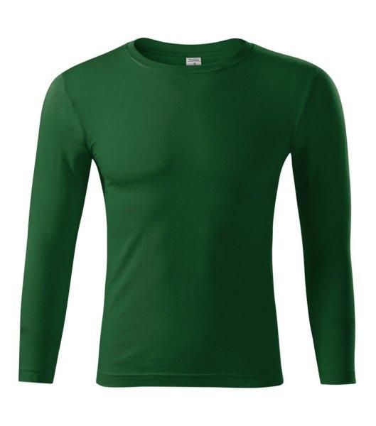 MALFINI Hosszú ujjú póló Progress LS - Palackzöld | 2XL