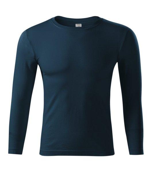 MALFINI Hosszú ujjú póló Progress LS - Tengerészkék | 2XL