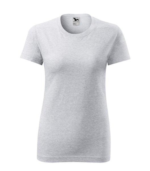 MALFINI Classic New Női póló - Világosszürke melírozott | 2XL