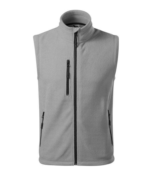 MALFINI Fleece mellény Exit - Világos szürke | 2XL