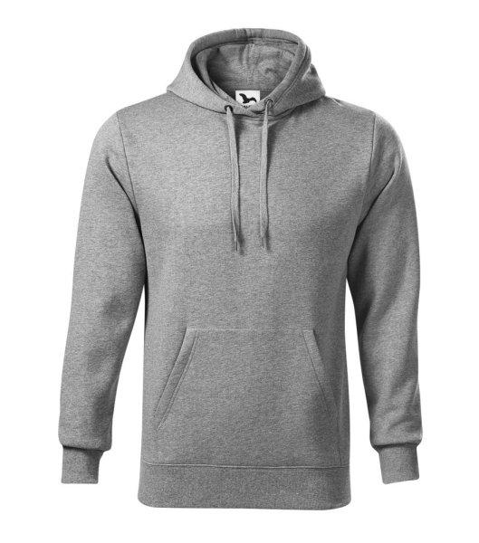 MALFINI Férfi felső Cape - Sötétszürke melírozott | 5XL