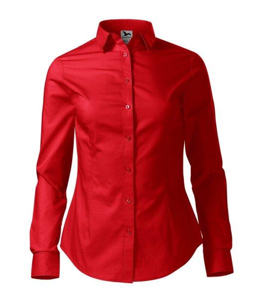 MALFINI Női hosszú ujjú ing Style - Piros | 2XL