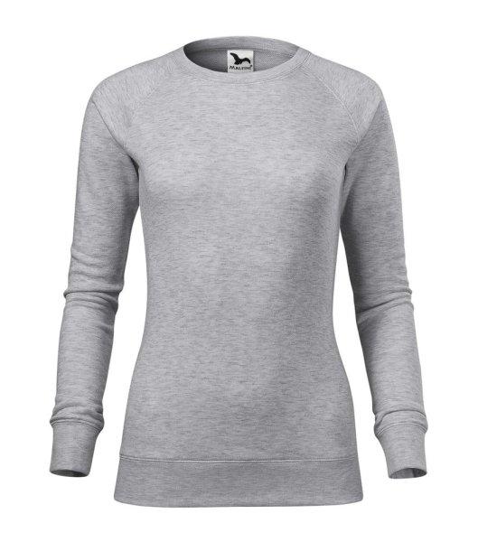 MALFINI Női pulóver Merger - Ezüst melírozott | 2XL