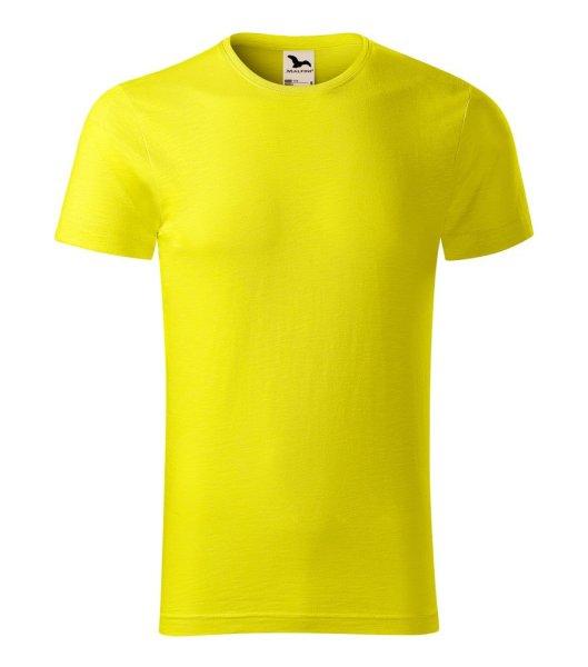 MALFINI Férfi póló Native - Citromsárga | 2XL