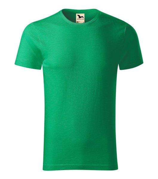 MALFINI Férfi póló Native - Középzöld | 3XL
