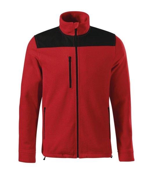 MALFINI Fleece pulóver Effect - Piros | 3XL