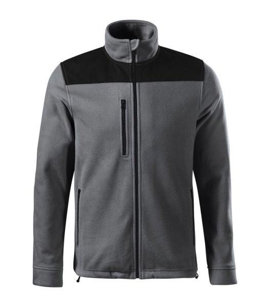 MALFINI Fleece pulóver Effect - Acélszürke | 2XL