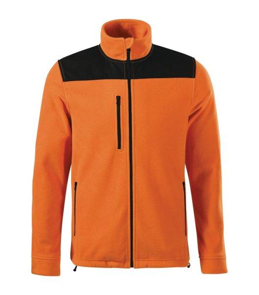 MALFINI Fleece pulóver Effect - Narancssárga | 2XL