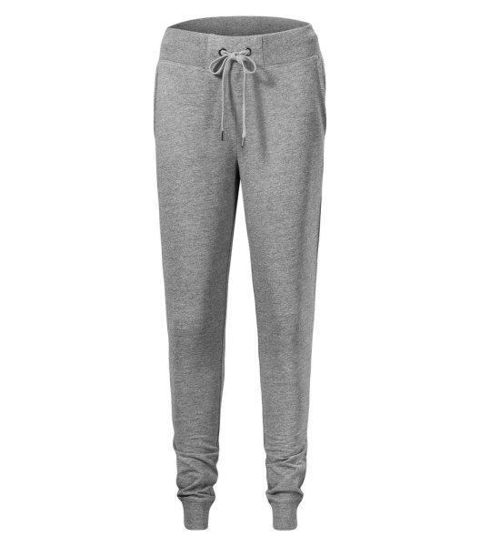 MALFINI Női melegítőnadrág Rest - Sötétszürke melírozott | 2XL