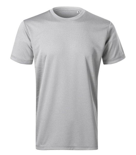 MALFINI Férfi póló Chance - Ezüst melírozott | 2XL