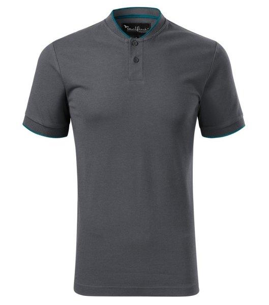 MALFINI Férfi póló Diamond - Világos antracit | 3XL