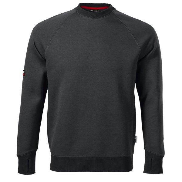 MALFINI Férfi pulóver Vertex - Ebony gray | 3XL