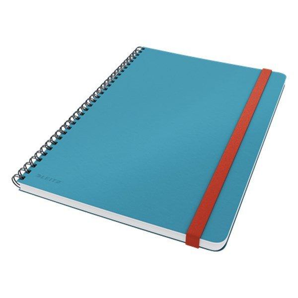 Spirálfüzet kockás LEITZ B/5 80 lapos Cosy Soft Touch keményfedeles
nyugodtkék