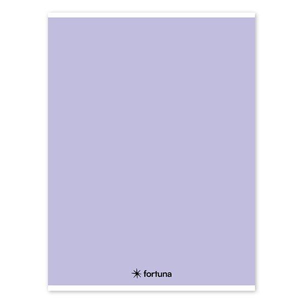 Füzet vonalas FORTUNA Monocolor A/4 32 lapos pasztell lila