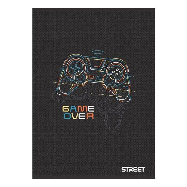 Füzet kockás STREET A/4 54 lapos Gaming
