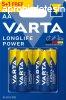 Varta Longlife Power (High Energy) AA ceruza elem (LR6) 4906