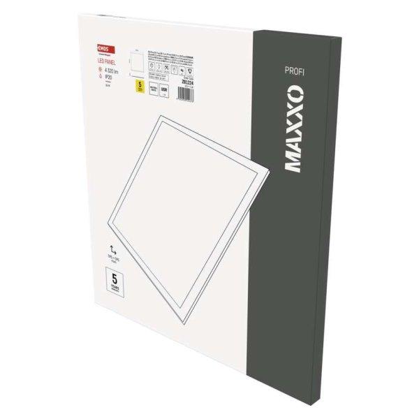 EMOS ZB1224, LED panel MAXXO beépíthető 36W 4320lm IP20 UGR természetes
fehér