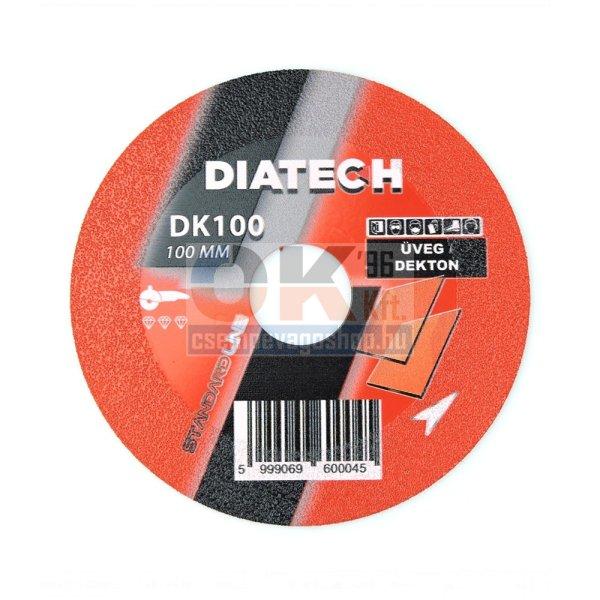 Diatech üvegvágó tárcsa 100x15×22,2 mm (dk100)