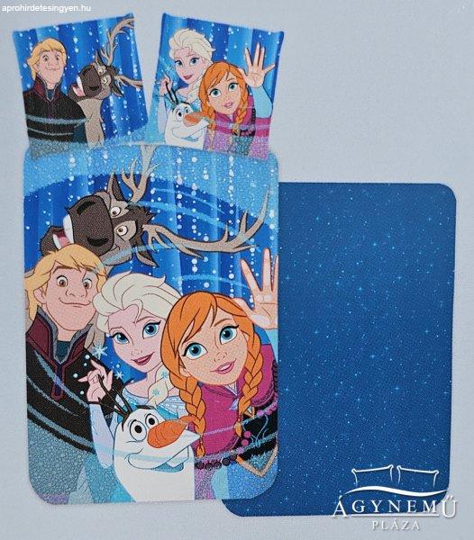 Frozen jégvarázs ágyneműhuzat garnitúra, gyerek ovis ágynemű garnitúra