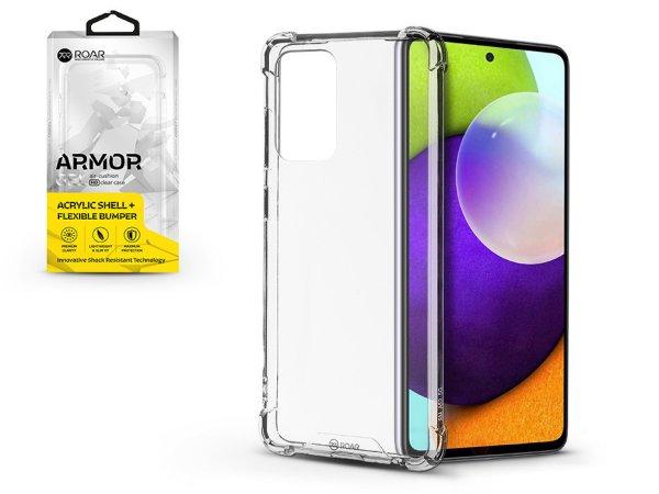Samsung A525F Galaxy A52/A526B Galaxy A52 5G szilikon hátlap - Roar Armor Gel -
átlátszó
