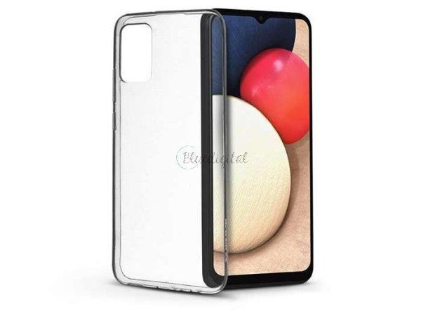 Samsung A025G Galaxy A02s/A037G Galaxy A03s szilikon hátlap - Soft Clear -
átlátszó