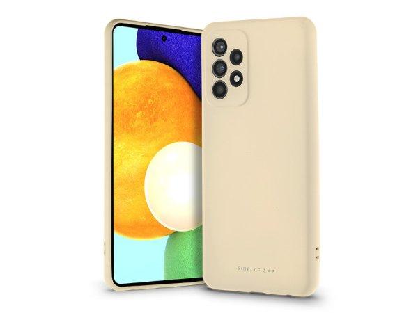 Samsung A525F Galaxy A52/A526B Galaxy A52 5G szilikon hátlap - Roar Space -
bézs