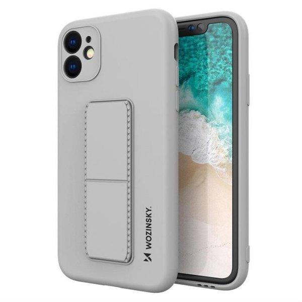 Wozinsky kitámasztható tok Flexible Silicone telefontok egy Stand Iphone 11
Pro Max Gray