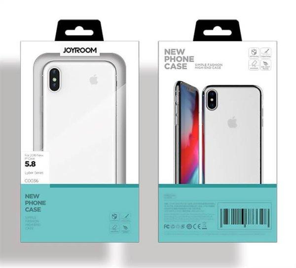 Apple iPhone XS Max JOYROOM JR-BP475 TPU Hátlap - Átlátszó