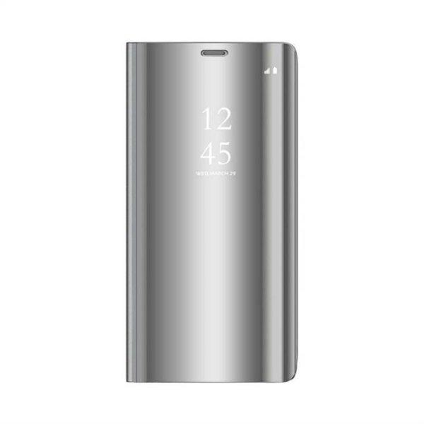 Samsung S20 Plus Smart Clear View Könyvtok - Ezüst