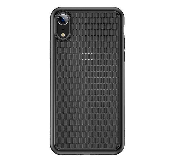 BASEUS BV 2. generációs szilikon telefonvédő (fonott minta) FEKETE Apple
iPhone XR 6.1