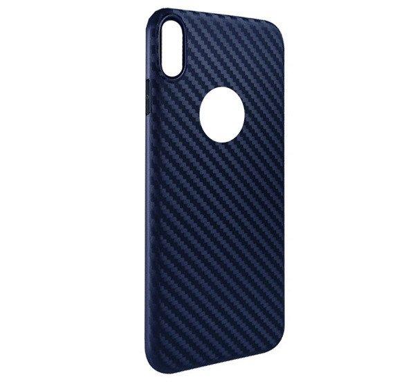 HOCO DELICATE SHADOW szilikon telefonvédő (karbon minta, logó kivágás)
SÖTÉTKÉK Apple iPhone XS Max 6.5