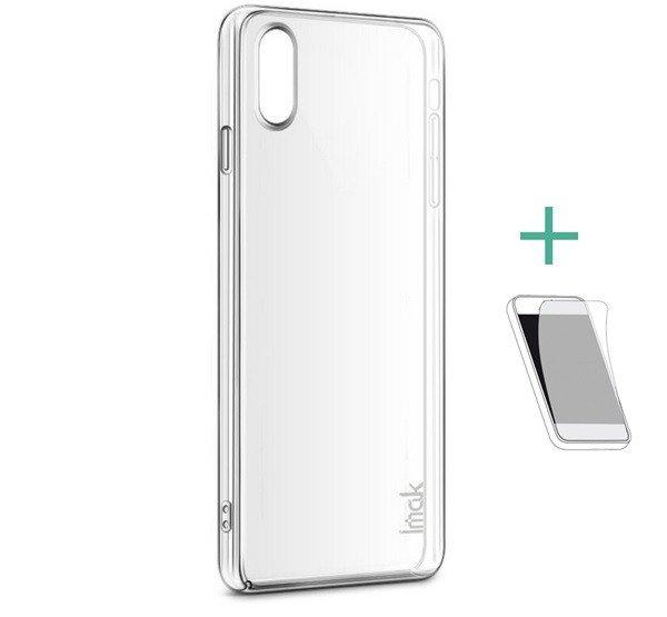 IMAK műanyag telefonvédő (közepesen ütésálló + képernyővédő fólia)
ÁTLÁTSZÓ Apple iPhone XS Max 6.5
