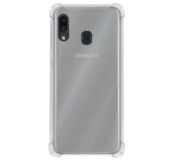 ROAR JELLY ARMOR műanyag telefonvédő (szilikon keret, közepesen
ütésálló, légpárnás sarok) ÁTLÁTSZÓ Samsung Galaxy A30 (SM-A305F),
Samsung Galaxy A20 (SM-A205F)