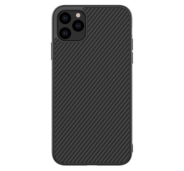 NILLKIN SYNTHETIC FIBER műanyag telefonvédő (környezetbarát, karbon minta)
FEKETE Apple iPhone 11 Pro Max