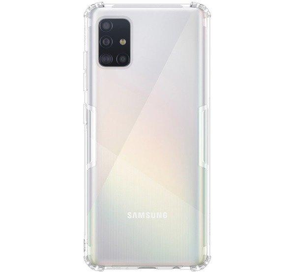NILLKIN NATURE szilikon telefonvédő (közepesen ütésálló, légpárnás
sarok, 0.6 mm, ultravékony) ÁTLÁTSZÓ Samsung Galaxy A51 (SM-A515F)