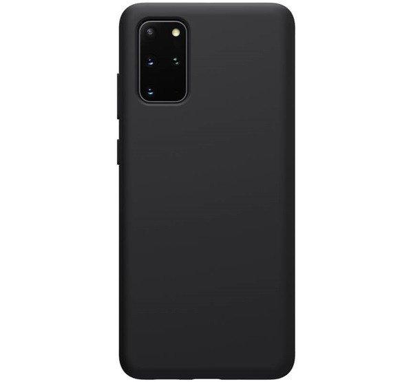 NILLKIN FLEX PURE szilikon telefonvédő (ultravékony, környezetbarát,
mikrofiber plüss belső, matt) FEKETE Samsung Galaxy S20 Plus (SM-G985F),
Samsung Galaxy S20 Plus 5G (SM-G986)