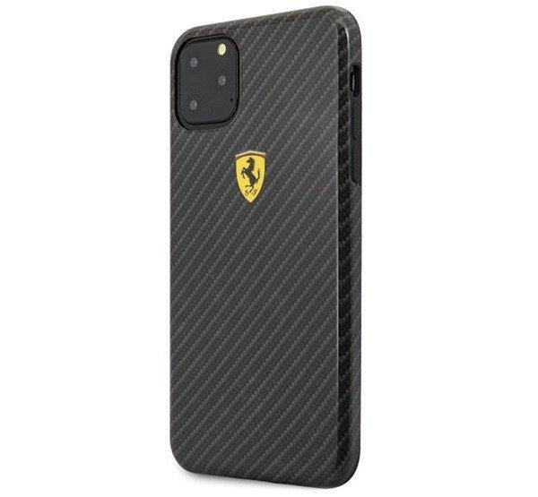 CG MOBILE Ferrari Scuderia műanyag telefonvédő (karbon minta) FEKETE Apple
iPhone 11 Pro Max