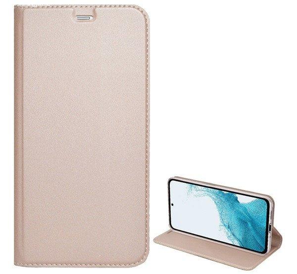 Tok álló, bőr hatású (FLIP, oldalra nyíló, asztali tartó funkció)
ROZÉARANY 2 Samsung Galaxy S21 Ultra (SM-G998) 5G