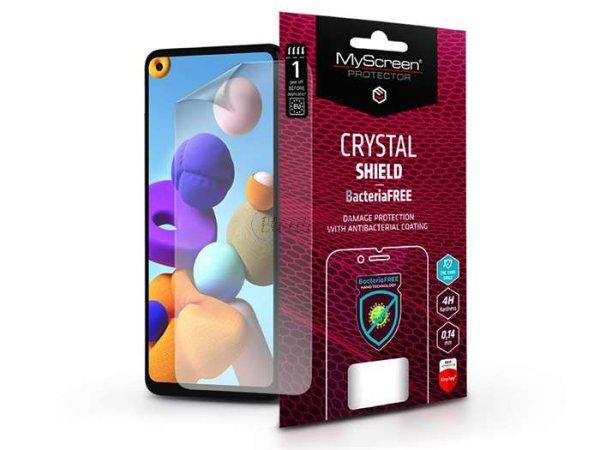 Samsung A217F Galaxy A21s képernyővédő fólia - MyScreen Protector Crystal
ShieldBacteriaFree - 1 db/csomag - átlátszó