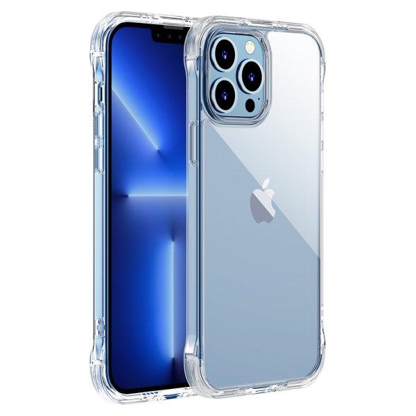 Joyroom Defender sorozat tok iPhone 13 Rugged ház horgok kitámasztható
átlátszó (JR-BP954)